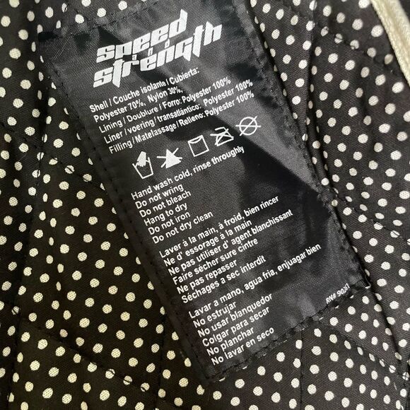 SPEED AND STRENGTH Tough Love Women's Textile Motorcycle Jacket Large 878882 - Picture 10 of 15